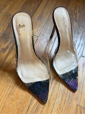 Anne Michelle Clear Mule